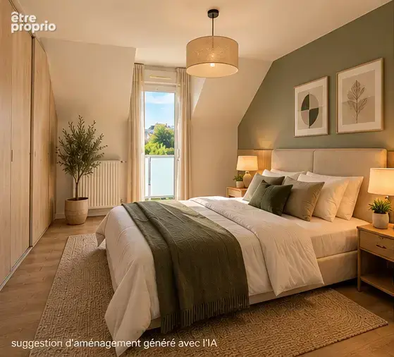 Rennes saint helier - nouveaute - exclusivite - t3 terrasse - dernier etage - photo 11