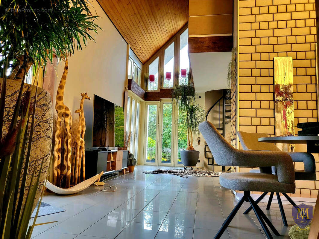 Saint-louis au calme proche frontière avec vue sur la nature magnifique maison d'architecte de 269 m2 - photo 3