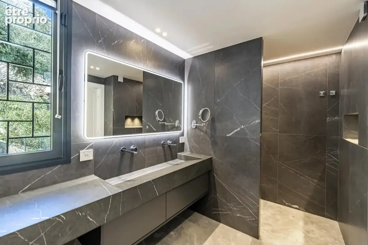 Èze – Villa contemporaine rénovée avec vue mer - photo 10