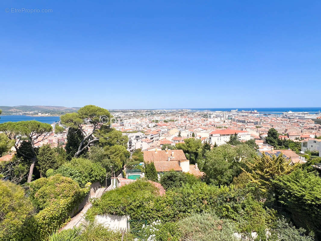 Sète, mont saint Clair, maison de charme avec belle vue mer et ville, - photo 5