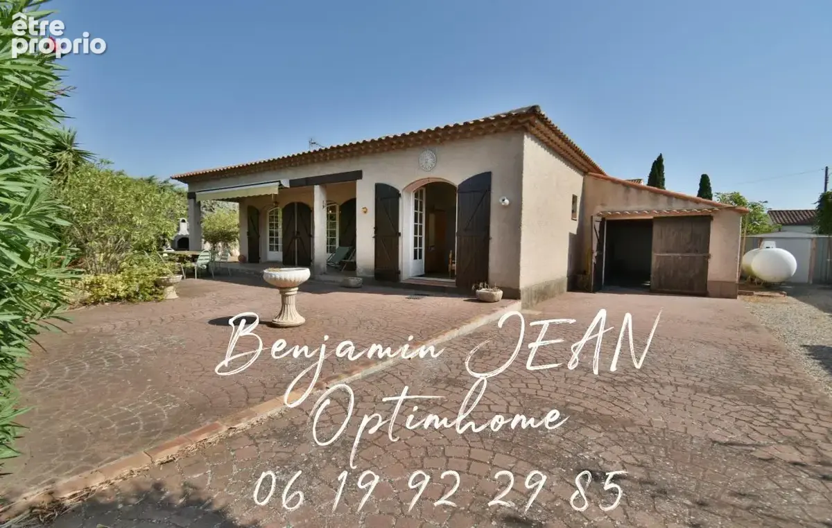 Sauvian – Maison de plain-pied 4 faces sur 715 m² avec garage et beau potentiel - photo 1