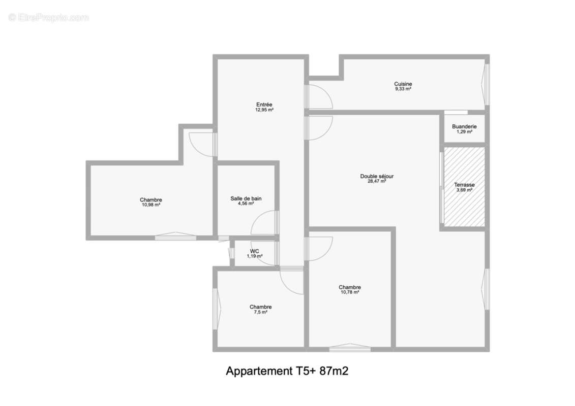 Appartement à SAINT-DENIS