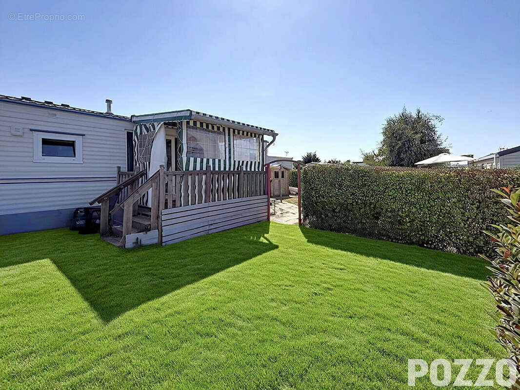 Mobil home 2005 Saint Pair Sur Mer 4 pièce(s) 35 m2 sur 231m² de parcelle - photo 6