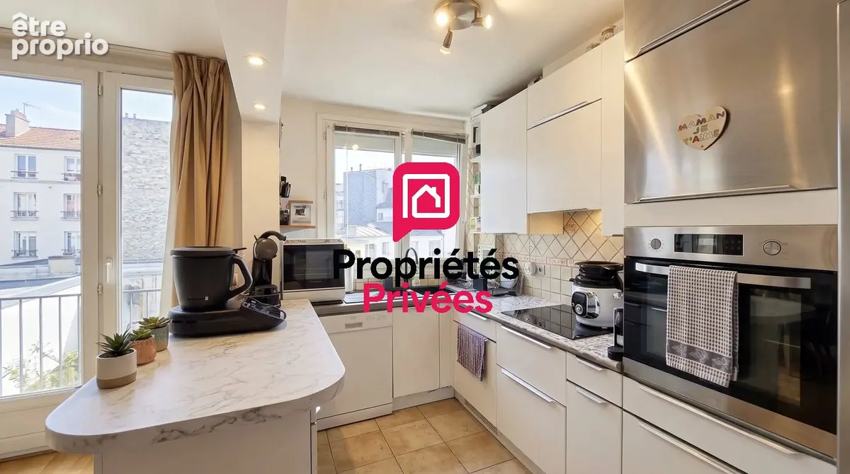 DEPT 75 - PARIS 15 EME- Appartement 4 pièce(s) 66 m2, balcon, cave - photo 4