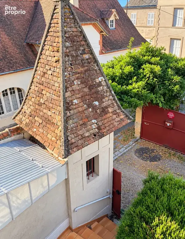Propriétés de caractere- 300 m2 - au cozur du quartier historique de Bourbon Lancy - photo 3