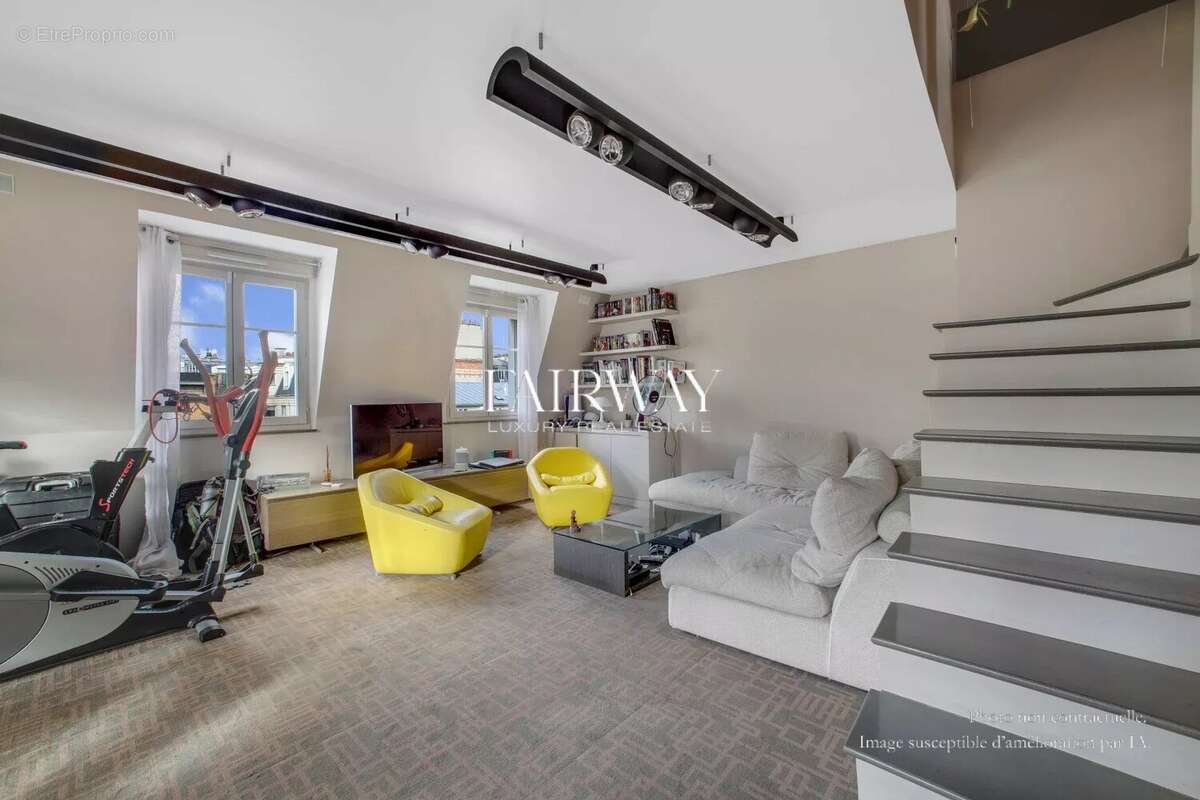 Duplex de standing de 3 pièces et 87m² avec terrasse plein sud de 50m² et parking, au cœur du marché Lévis – Paris 17ème - photo 8
