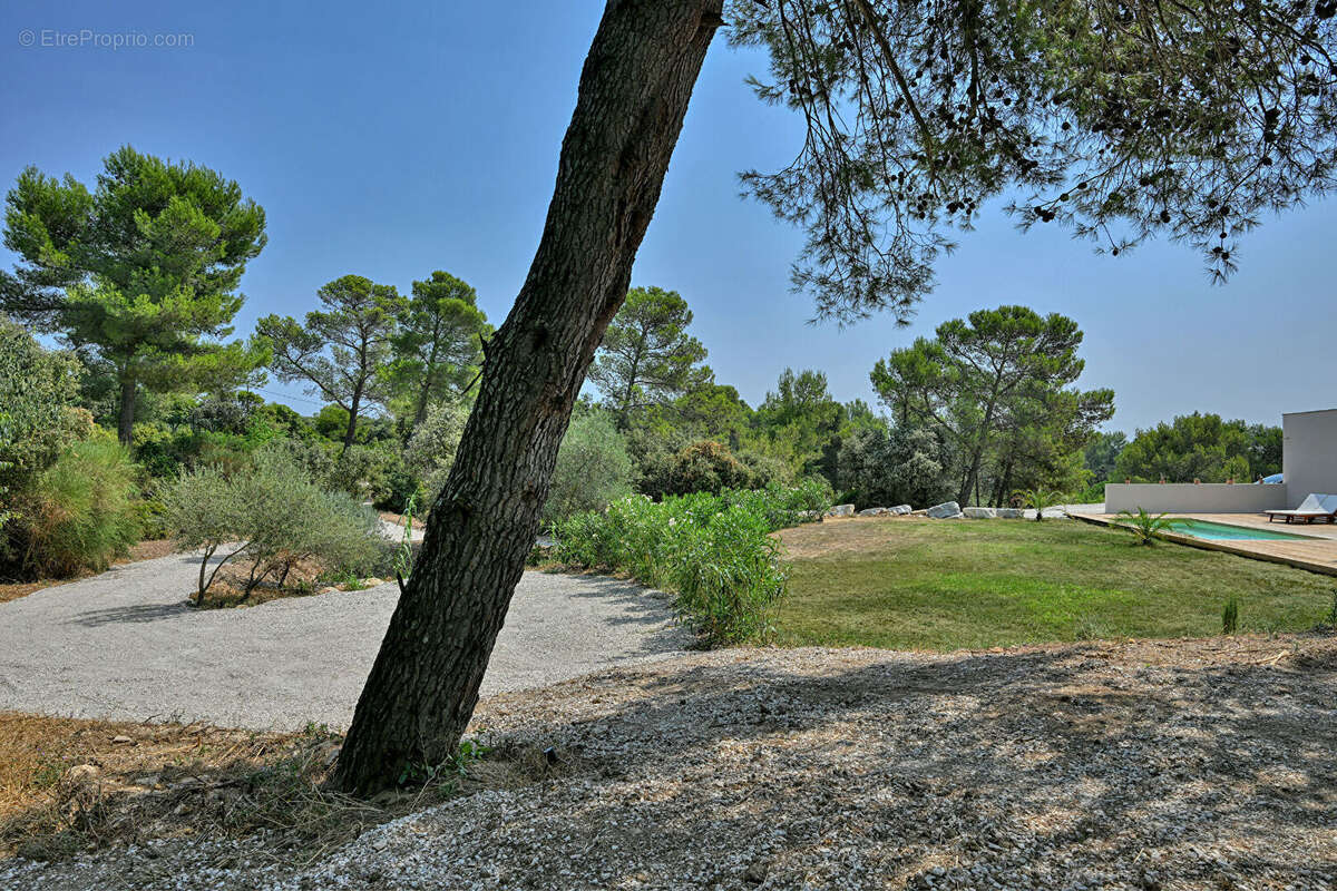 Villa Contemporaine Nimes-186 m2 + garage -Terrain 4445 m2 - photo 12