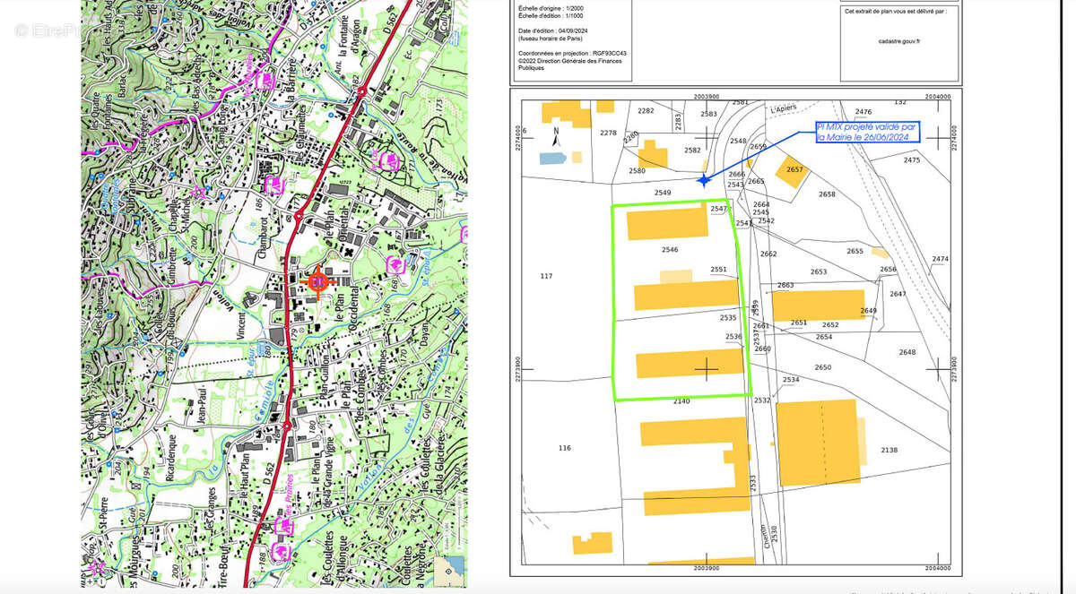 Commerce à MONTAUROUX