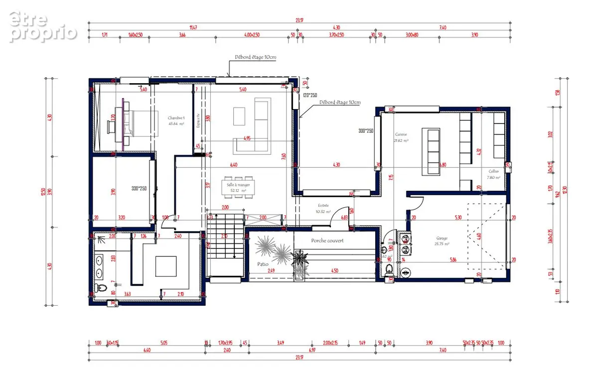 Villa  de standing 4 faces de 195m2 sur 1420m2 de terrain avec piscine - photo 3