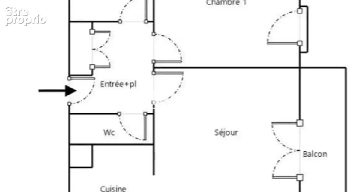 Saint cyprien - appartement 2 pieces - photo 4
