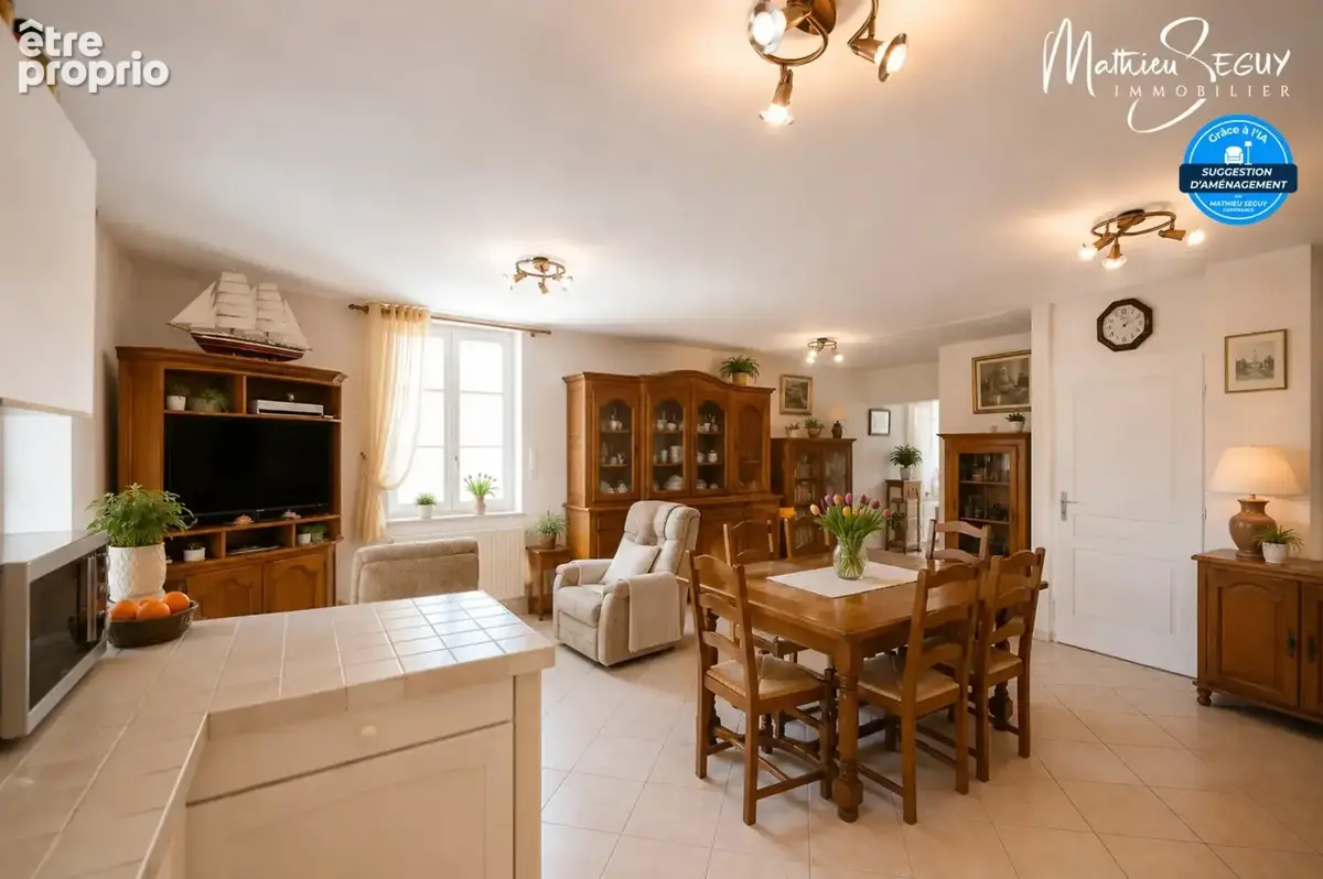 Appartement T4 avec garage vendu loué à CHAZELLES SUR LYON (42) - photo 5