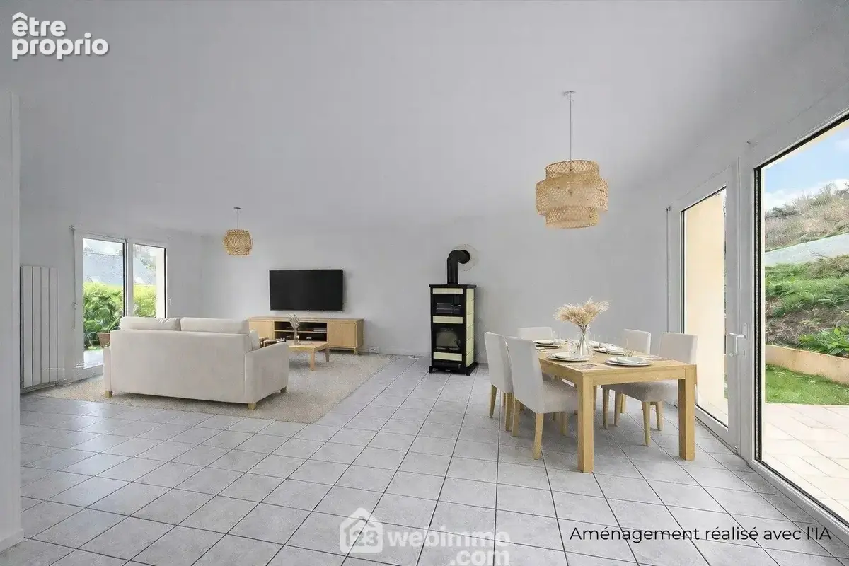 Maison 6 pièces 102 m² à vendre à Tredrez-Locquemeau (22300) - photo 7