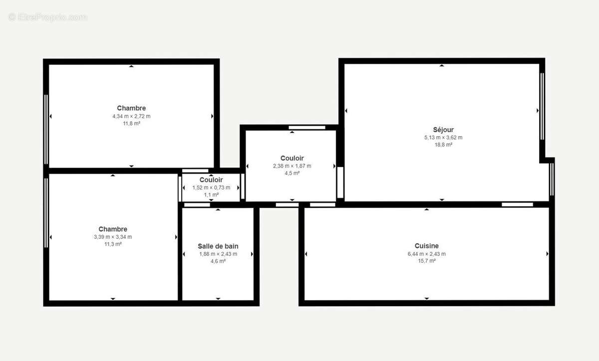 Appartement à TOULOUSE