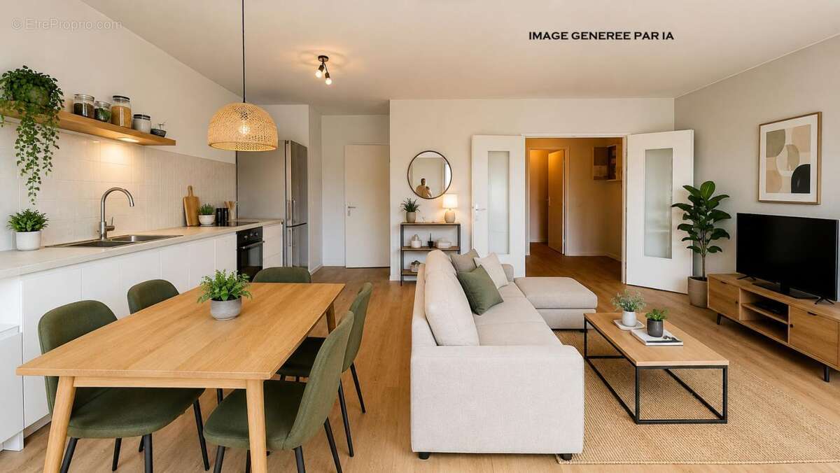 Appartement Angers 3 pièces 67 m2 balcon - photo 2
