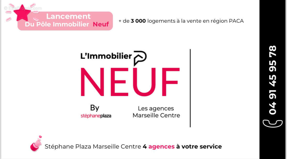 Appartement à MARSEILLE-8E