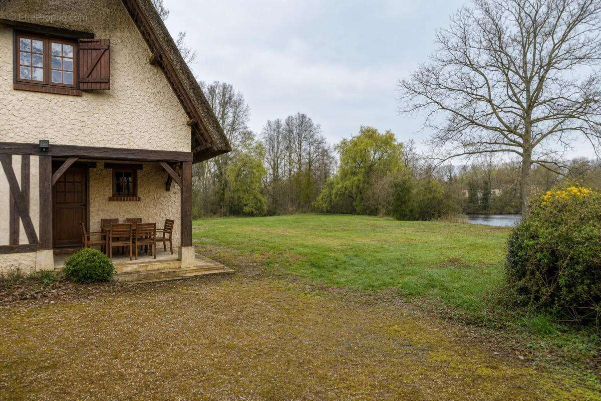 Chaumière 3 chambres avec étang à Breuilpont - photo 14