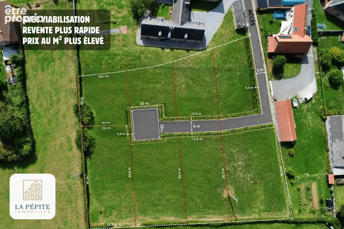 Investissement : terrain constructible à diviser en lots - photo 9