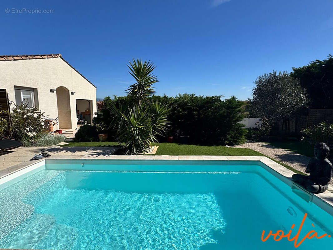 Réf : ZENITUDE - CARCASSONNE - Villa plain-pied 3ch. - Jardin - Piscine - Garage - photo 2