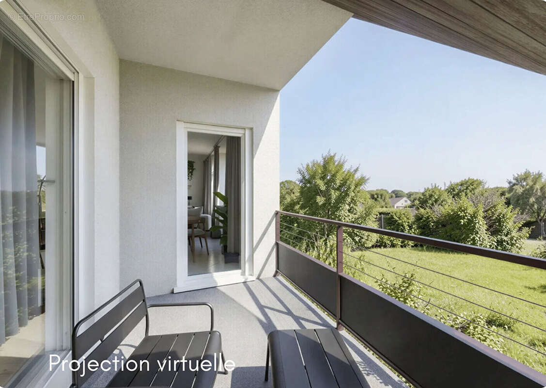T3 en attique neuf avec terrasse au coeur de Saverne - photo 4