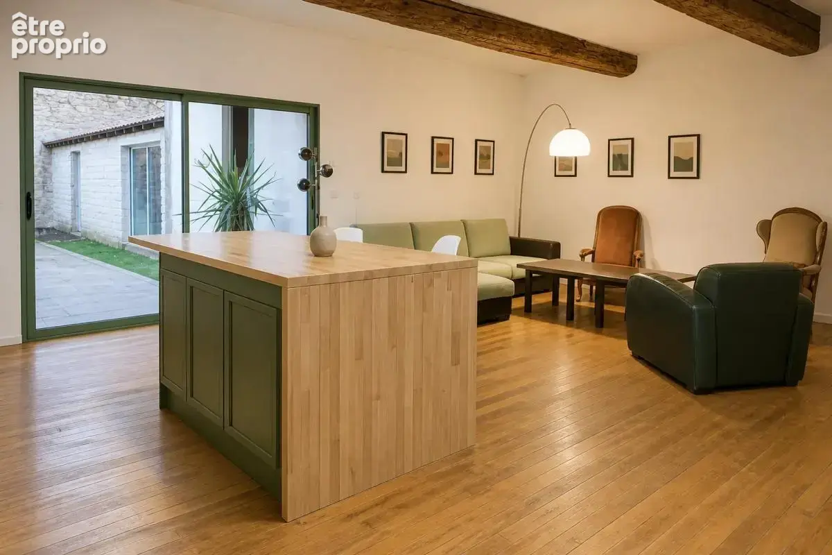 Charme ancien à Pignan : appartement 98 m² avec jardin - photo 4