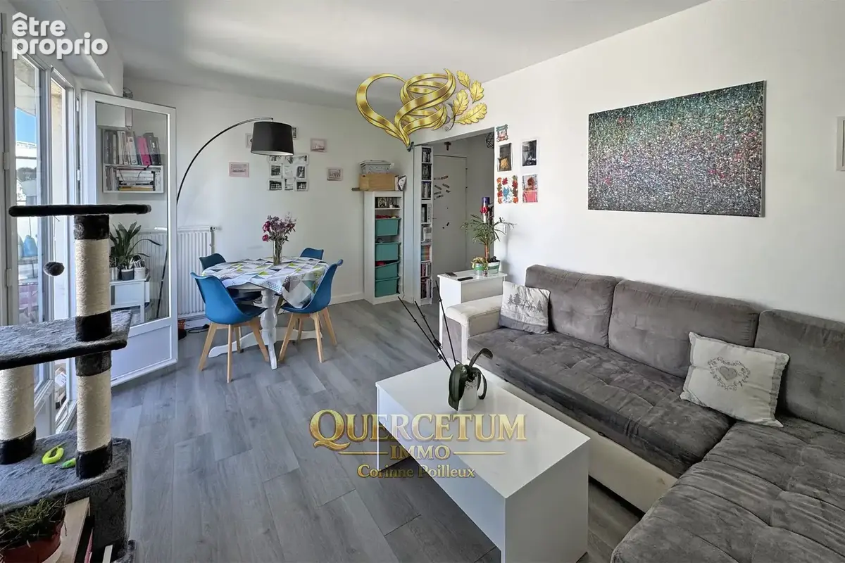 'PEUPLIER ROMANTIQUE' : Appartement 3 pièces 62.75 m2 Carrez - 2 Chambres - Cave. Parking extérieur - LE CHES - photo 4