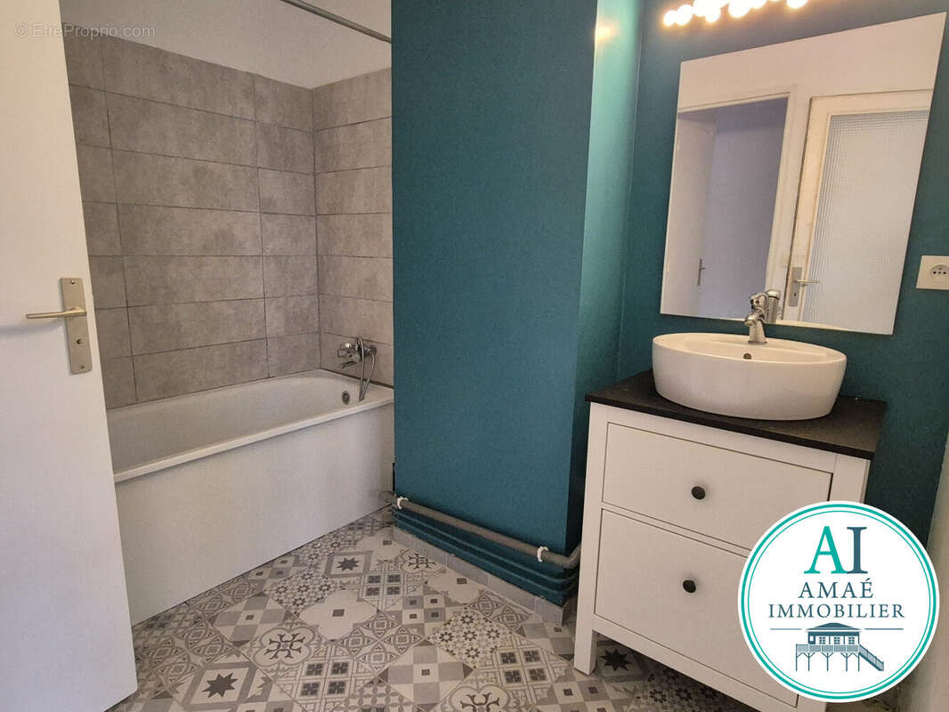 Salle de bains - Appartement à BORDEAUX