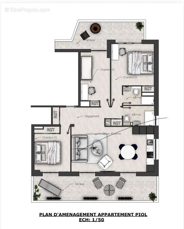 Appartement à NICE