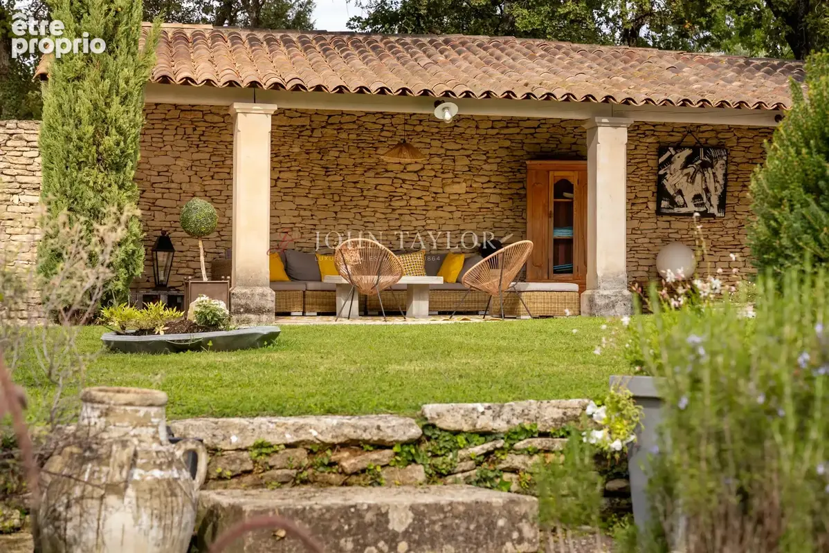 Elégante propriété en pierre avec piscine à Gordes, Luberon, Provence - photo 6