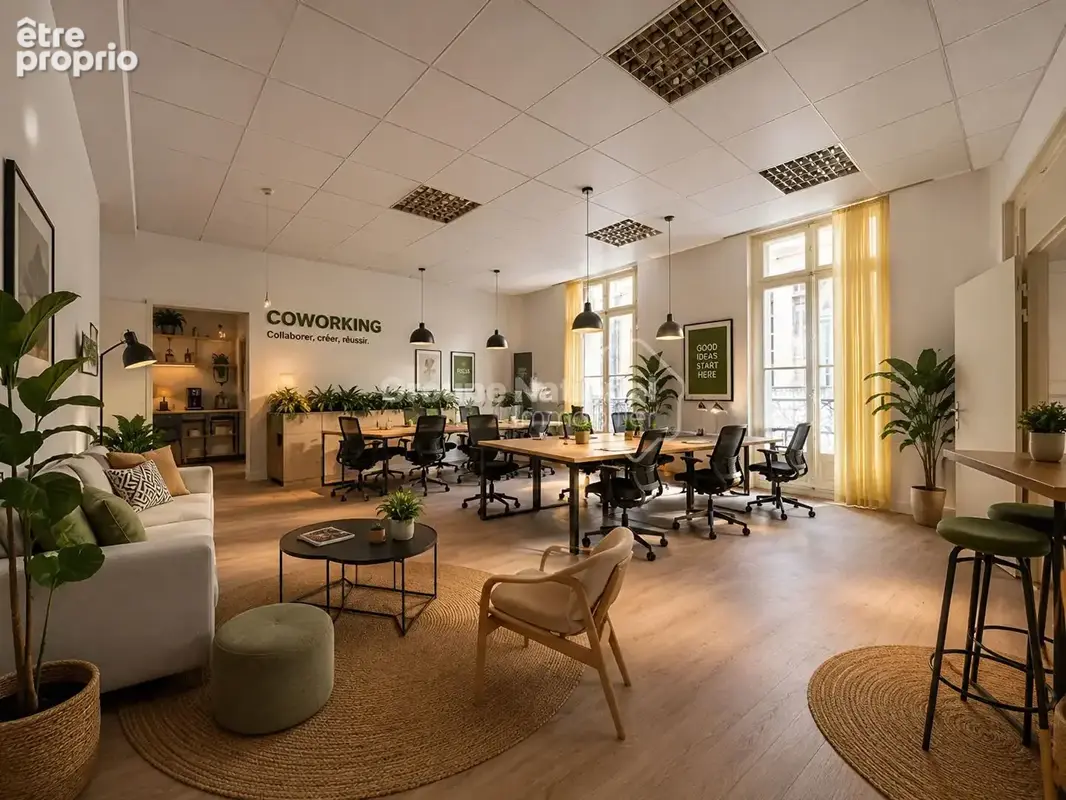 Ensemble immobilier professionnel de 226 m²  à SOMMIERES rentabilité locative 10% - photo 3