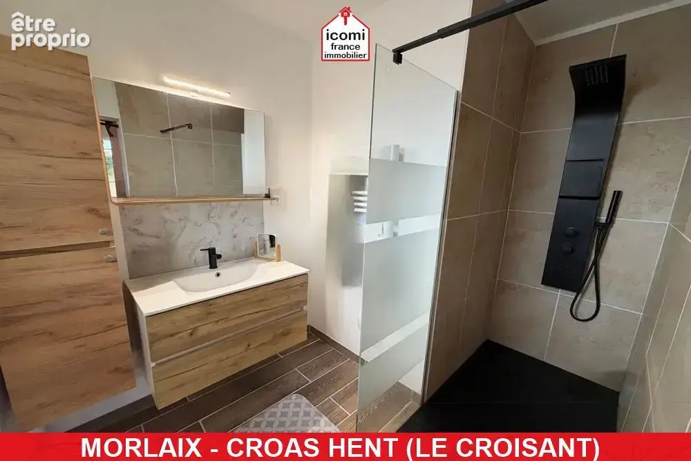 Finistere - morlaix (29600) - a vendre - maison 90m2 habitable - 149 m2 surface utile - 4 chambres - grand garage - sous-sol exp - photo 4