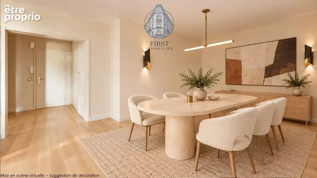 Paris 16e – place de mexico / trocadéro – appartement lumineux avec grande réception et terrasse - photo 4