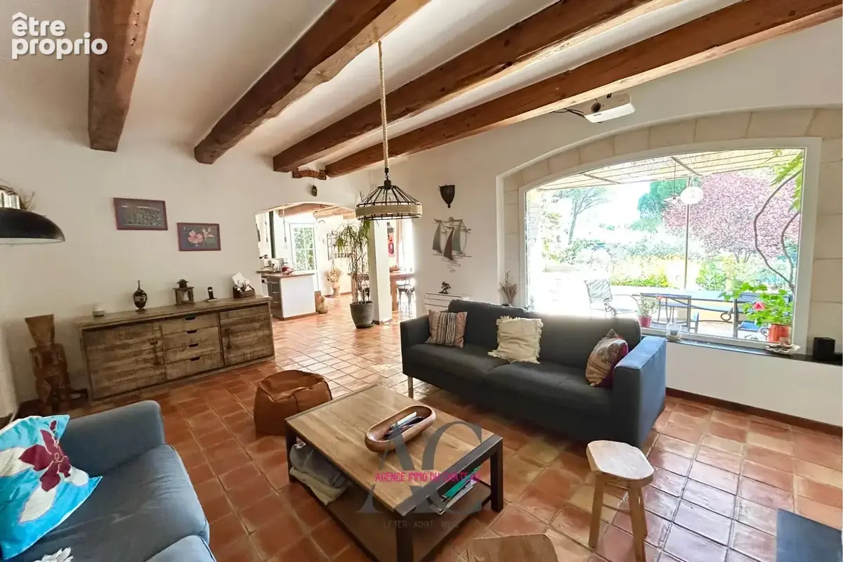 Vente villa type bastide - 183 m²- 1980 m² de terrain - camps la source - photo 2