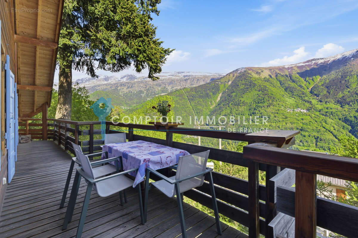 Dpt (38) - a vendre - chalet - 7p - allemond - photo 2