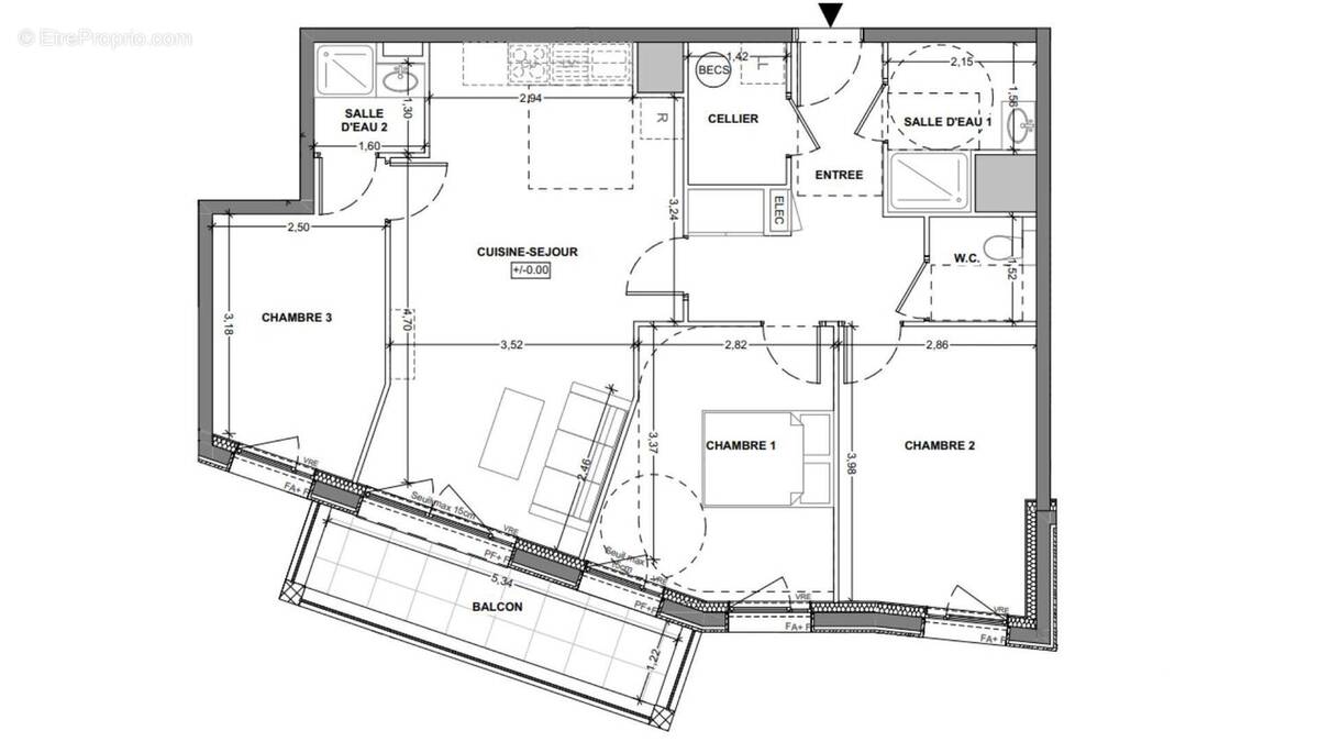 Photo 1 - Appartement à SAINT-MALO