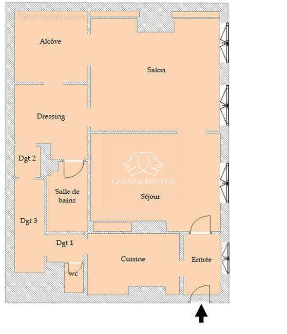 Appartement à LYON-6E