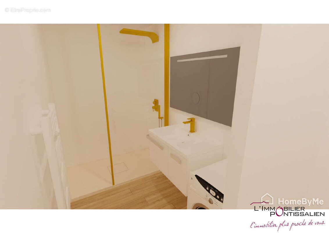 Pontarlier - proche hopital : studio a renover avec cave - photo 7
