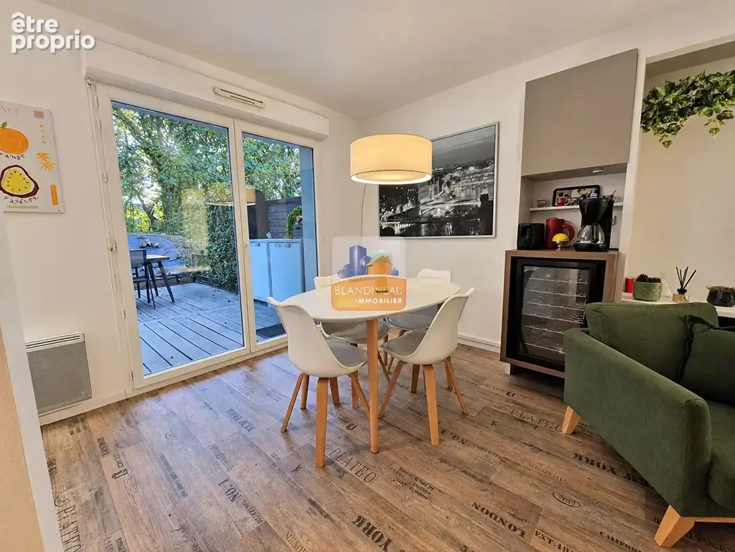 Bouguenais bourg t2 47 m², residence securisee - photo 2