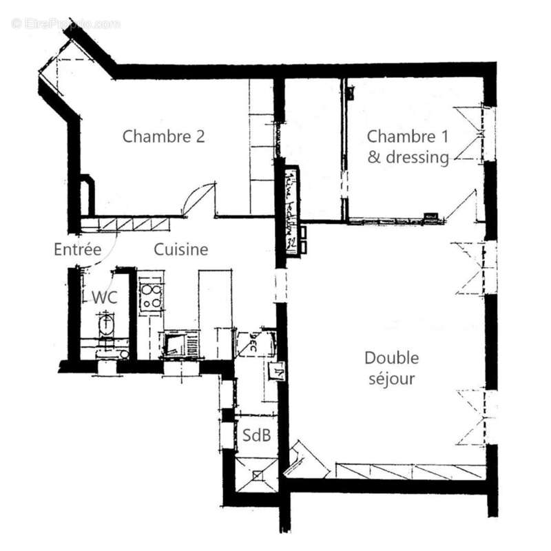 Appartement à ASNIERES-SUR-SEINE