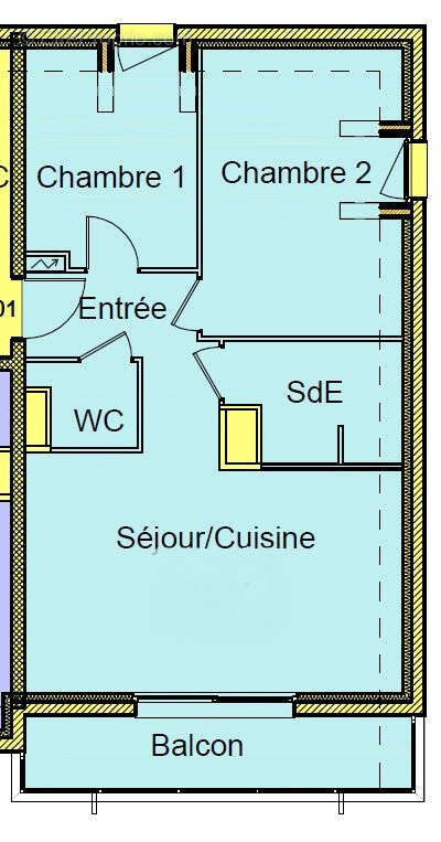 Appartement à LA BAULE-ESCOUBLAC