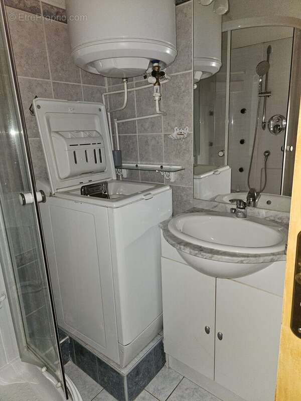 Salle d'eau et wc - Appartement à MONTCLAR