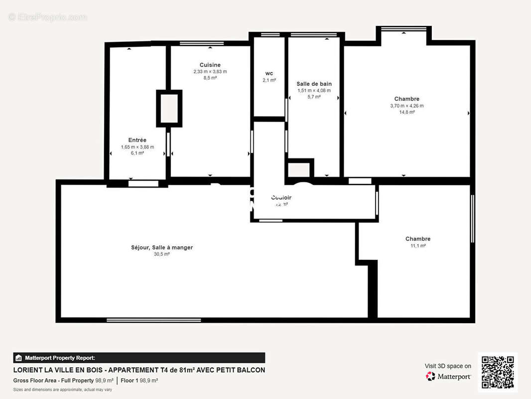 Appartement à LORIENT