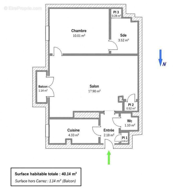 Appartement - photo 6