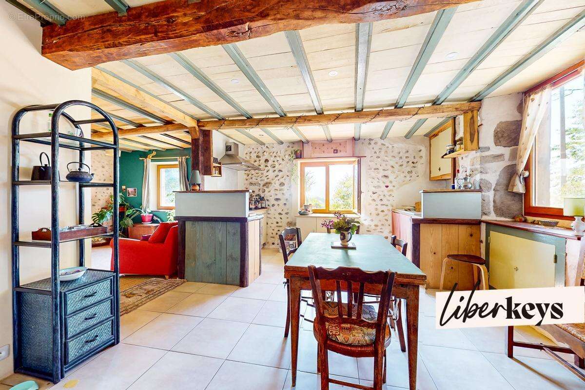 Deux maisons de charme, 7 chambres, dépendances, panneaux solaires, source, vue Vercors et potentiel gîte exceptionnel. Un bien  - photo 9