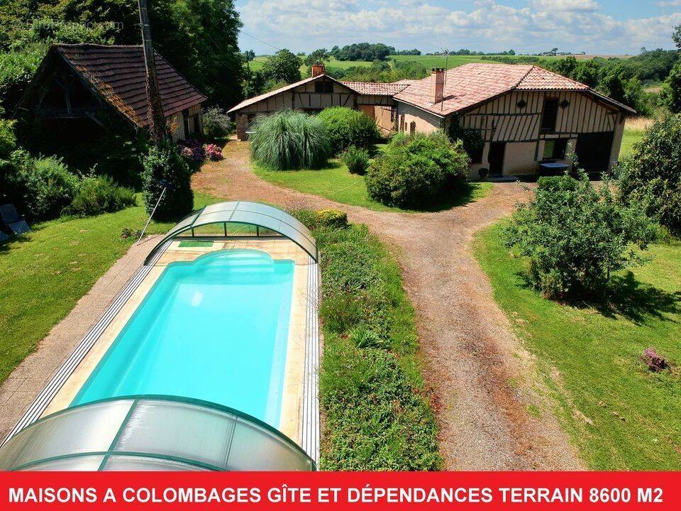 #gîte #maison #piscine #gers #estang #ferme #dépendance - Maison à ESTANG