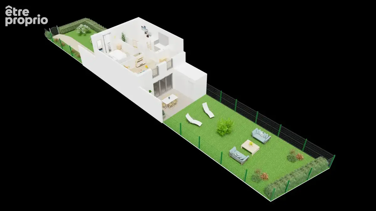 SAUBENS - Maison neuve T3 de 73,65 m² avec jardin ? BRS - photo 10
