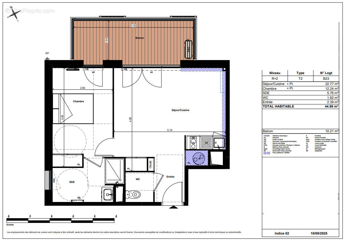 Appartement à TOULOUSE