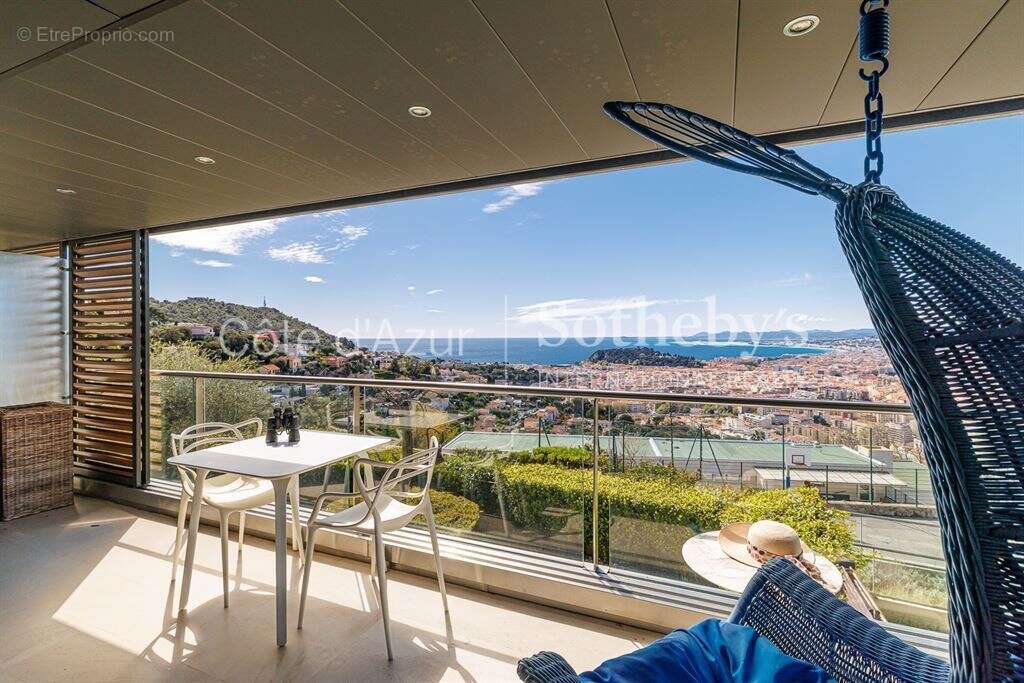 Nice appartement 4 pièces 63 m2 vue mer panoramique terrasse résidence piscine calme - photo 2