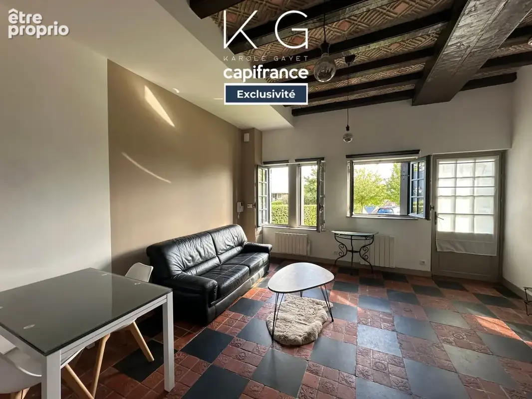 EXCLUSIVITE, proche de Deauville, très bel appartement 2 pièces de 45m2 à 10 mn de la plage, coup de coeur assuré - photo 1