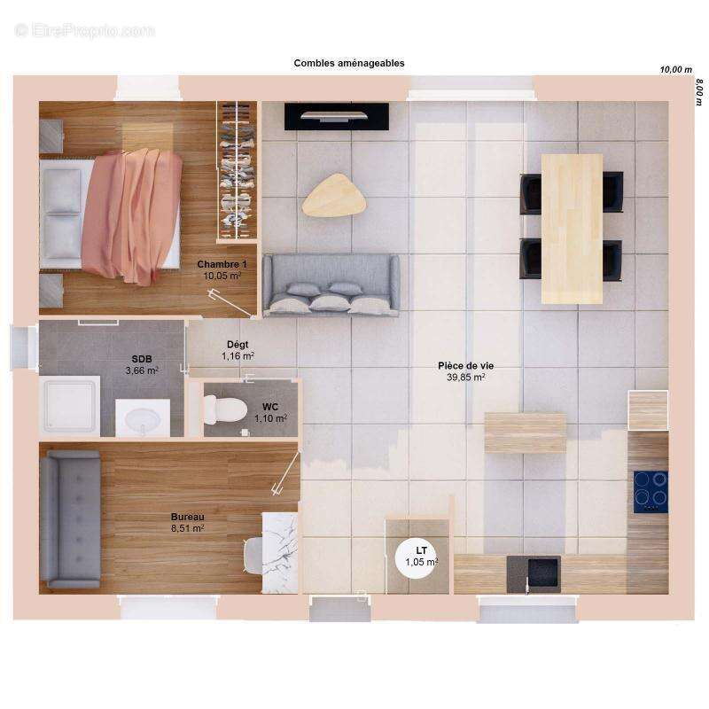 Maison à PLOUBAZLANEC