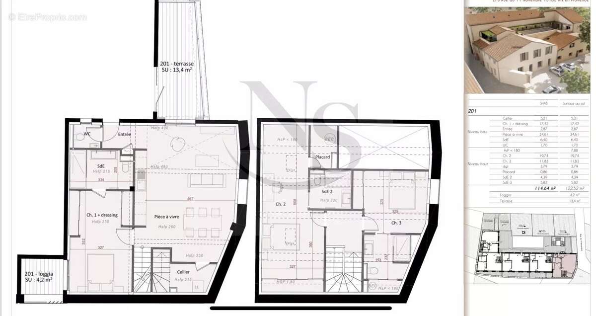 Appartement à AIX-EN-PROVENCE